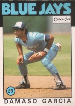 1986 O-Pee-Chee Baseball Cards 045      Damaso Garcia